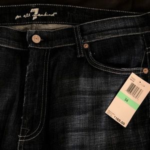 7 for all mankind tripster men’s flare jeans